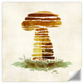 Frendorf | Gebürstete Pilz-Wandkunst