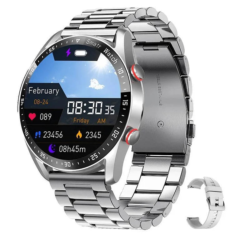 Frendorf | Diabetes Smartwatch mit Blutzuckermessung – Nicht-invasive Glukosesensoruhr
