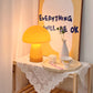 GlowMush – Skandinavische Tischlampe mit Künstlerischer Wärme