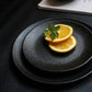 Macaron Steak Platte Pink Keramik Western Platte Kreative Dessert Platte