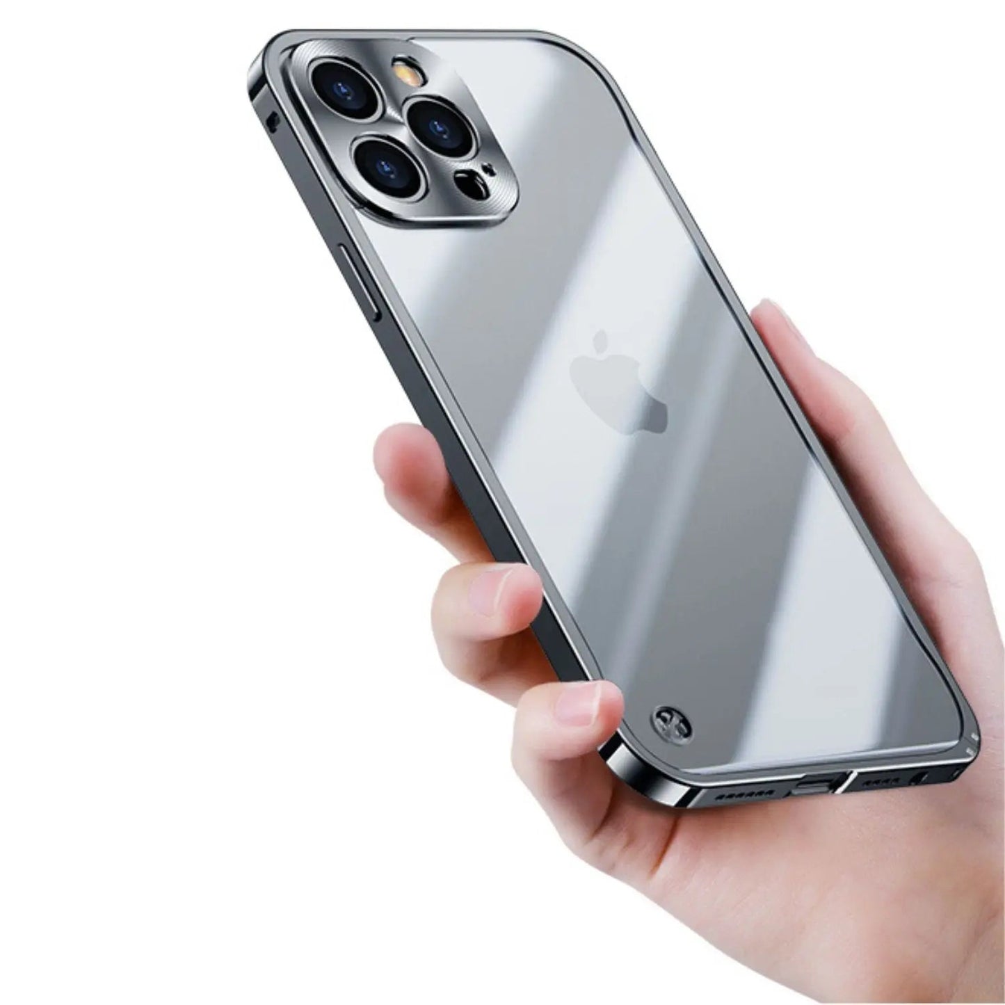 Metall Luxus MagSafe Hülle für iPhone Pro Max - Schlankes und Stilvolles Design mit Maximalem Schutz