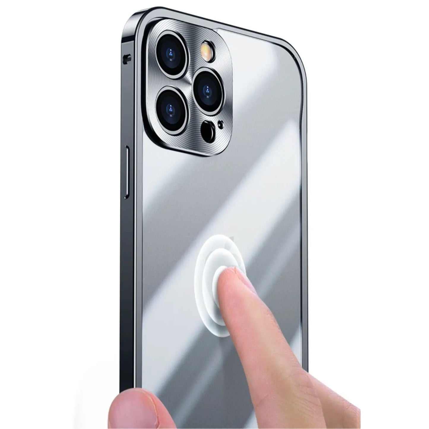 Metall Luxus MagSafe Hülle für iPhone Pro Max - Schlankes und Stilvolles Design mit Maximalem Schutz