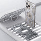 Frendorf | Magnetisches Metallgehäuse mit Standfuß für iPhone
