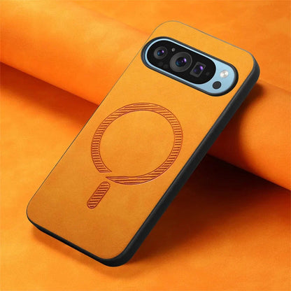 Frendorf | Magnetische Drahtlose Lade Google Pixel Leder Handyhülle