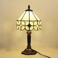Frendorf | BaroqueGlow LED Tischlampe im Tiffany-Stil | Vintage Barock Design | Dekorative Leselampe