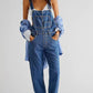 Frendorf | Leichte Damen-Denim-Latzhose für den Sommer