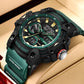 Frendorf | FoxBox: Robuste wasserdichte Chronograph Dual-Display-Uhr stoßfest