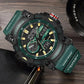 Frendorf | FoxBox: Robuste wasserdichte Chronograph Dual-Display-Uhr stoßfest