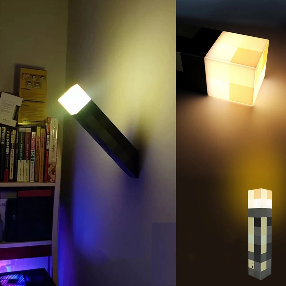 Frendorf | GlowTorch | Stimmungsvolle Beleuchtung mit Minecraft LED-Lampe