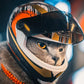 Frendorf | PetShield Motorradhelm für Haustiere | Sicherheit & Stil | Leicht & Robust | Für Hunde & Katzen