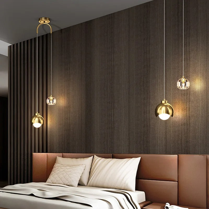 Frendorf | Moderne LED-Hängelampe für stilvolles Ambiente im Schlafzimmer und Esszimmer