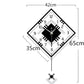 Frendorf | TimelessSquare - Einfaches quadratisches Wanduhr