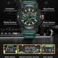 Frendorf | FoxBox: Robuste wasserdichte Chronograph Dual-Display-Uhr stoßfest