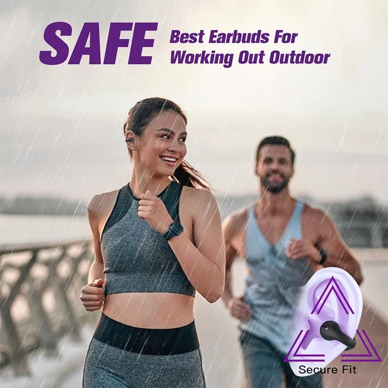 Frendorf | Wasserdichte Lauf-Ohrhörer - Beste Bluetooth-Kopfhörer für Läufer und Radfahrer