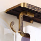 Frendorf | RegalHold - Toilettenpapierhalter im antiken Stil mit Regal