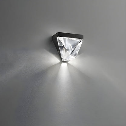 Frendorf | Geometrische Kristall Wandleuchte Licht