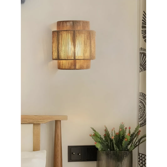 Frendorf | WeaveLight - Natürliche Flechtlampe für eine entspannende Atmosphäre