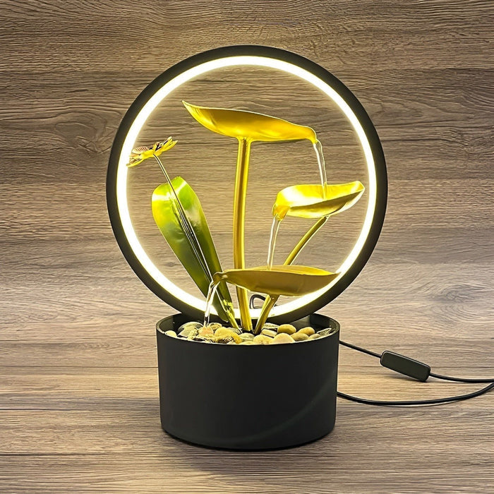 Frendorf | GlowCascade - beruhigende Wasserfall Tischlampe