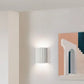 Minimalist Groove Wandleuchte | Harz, Auf- und Abwärts