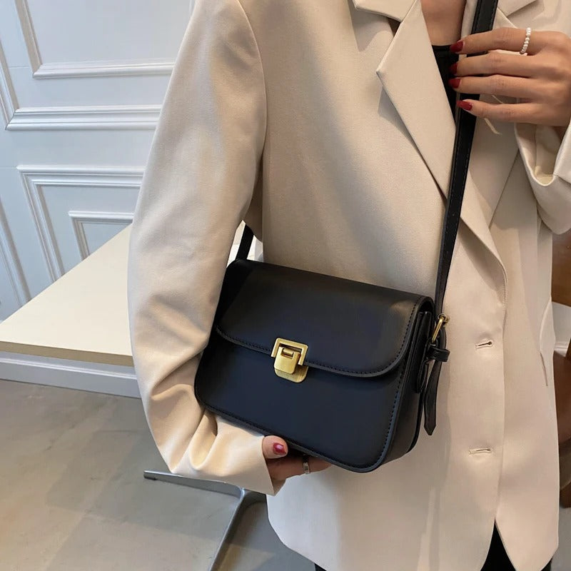 Frendorf | Ellieza – Elegante Leder Schultertasche für Damen