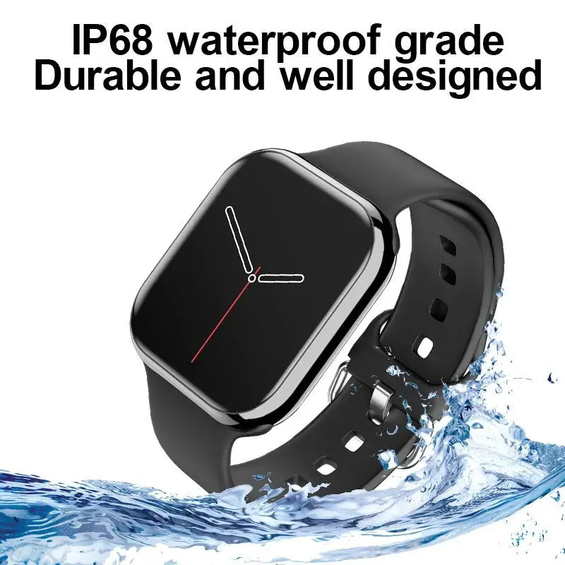Frendorf | Motion GPS Smartwatch - Gesundheitsüberwachung Fitnessuhr mit Silikonarmband