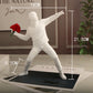 Emrys - Banksy Blumenprovokateur