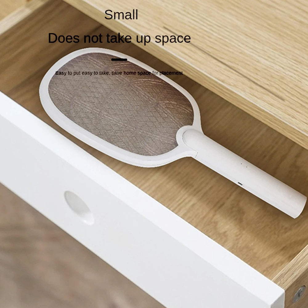 Frendorf | 2-in-1 Elektrischer Mückenabwehr & Insektenvernichter – 2500V USB wiederaufladbarer Insektenkiller Schläger