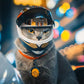 Frendorf | PetShield Motorradhelm für Haustiere | Sicherheit & Stil | Leicht & Robust | Für Hunde & Katzen