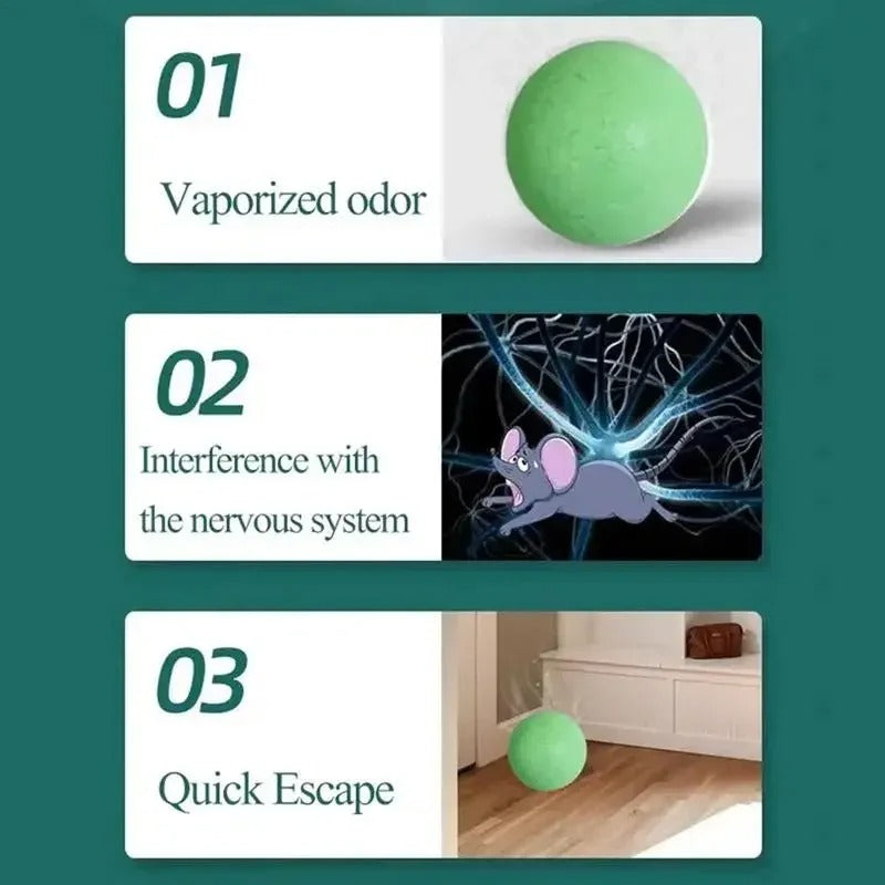 Frendorf | 10 Stück/Tasche Natürlicher Mäusevertreiber Öl Fliegenkontrolle Beutel Minze Mäusevertreiber für drinnen & draußen um Mäuse Ratten loszuwerden