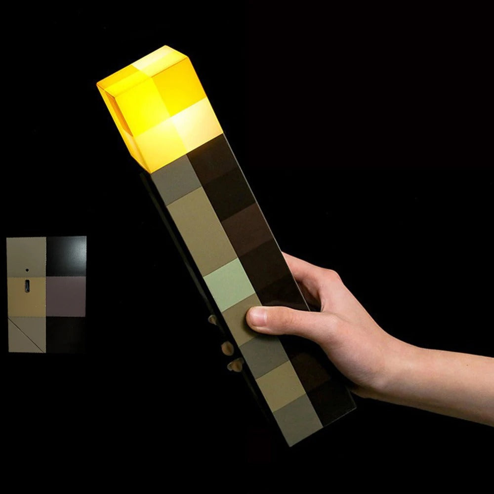 Frendorf | GlowTorch | Stimmungsvolle Beleuchtung mit Minecraft LED-Lampe