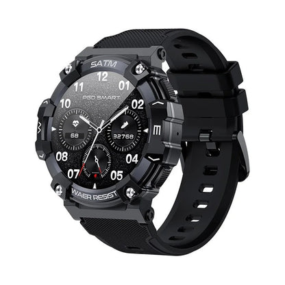 Frendorf | Titan PG Tactical Smartwatch – Robustes Militärdesign, wasserdicht, Herzmonitor und militärische Haltbarkeit