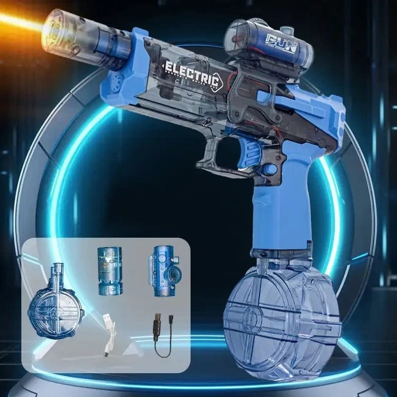 Frendorf | Elektrische Wasserpistole – Hochleistungs-Wiederaufladbarer Wasserblaster für epische Schlachten