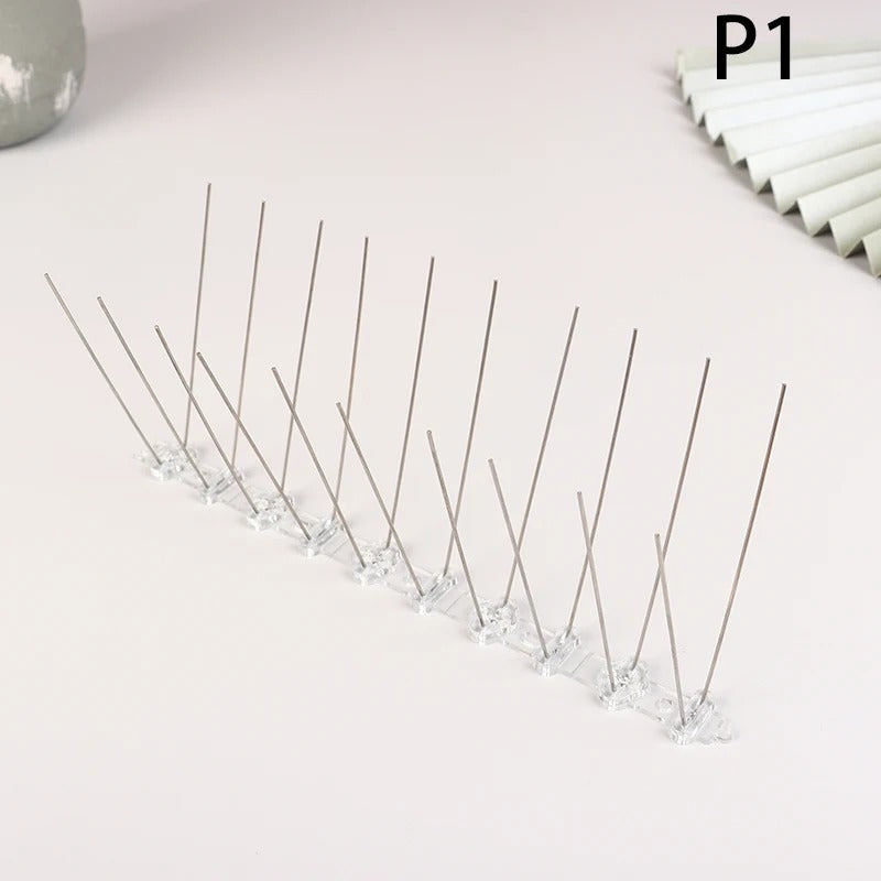 Frendorf | 1PC Edelstahl Taubenspikes und Vogelabwehrmittel 25cm Balkon Anti-Vogel Abwehrstachel Nagel Kit Schädlingsbekämpfung