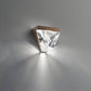 Frendorf | Geometrische Kristall Wandleuchte Licht