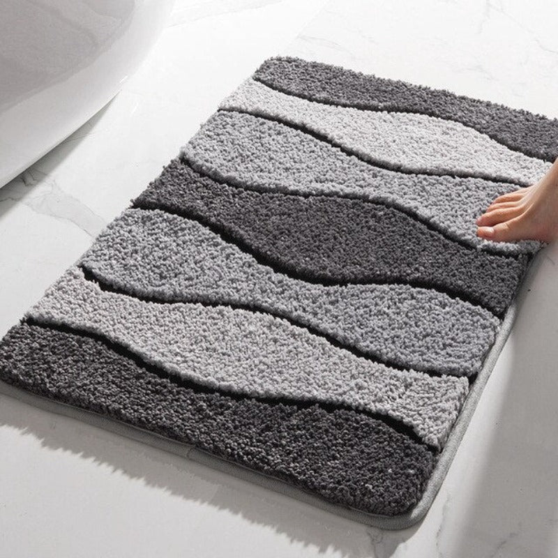 Frendorf | SoftStep elegante Badezimmermatte - Komfort und Stil