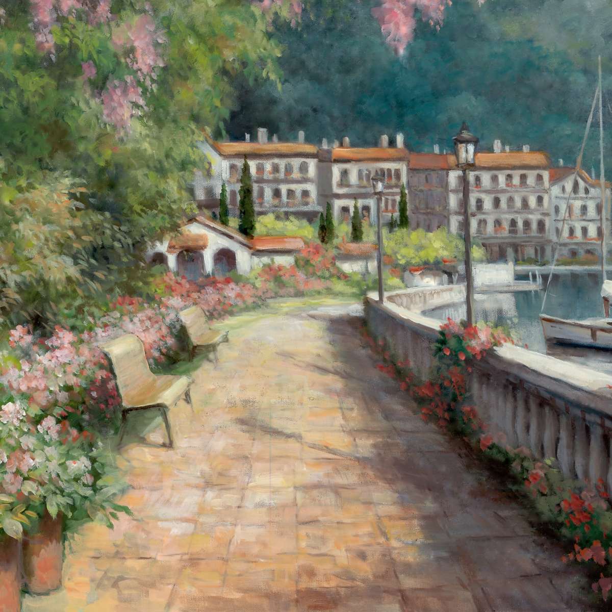 Frendorf | Ein Morgen-Spaziergang Wandkunst
