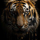 Frendorf | Dunkle Tiger Wandkunst