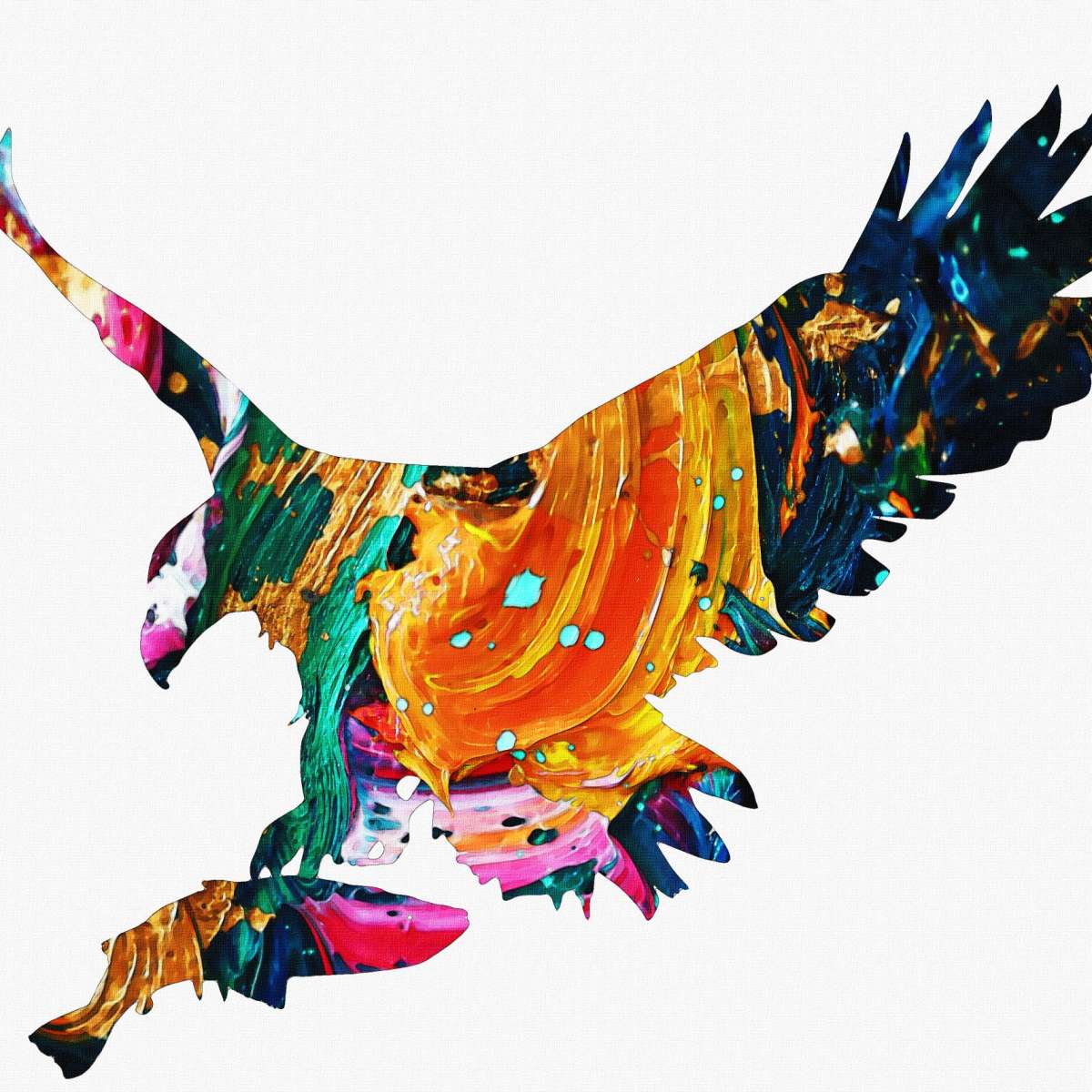 Frendorf | Eagle Beutet Fisch Wandkunst