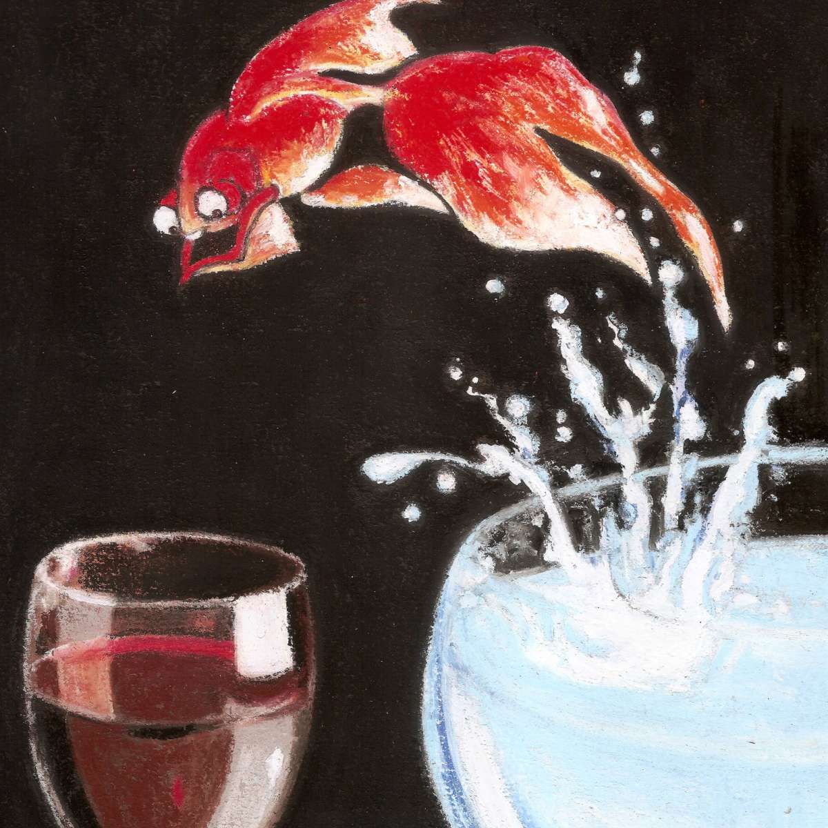 Frendorf | Heureux Comme un Poisson Wandkunst