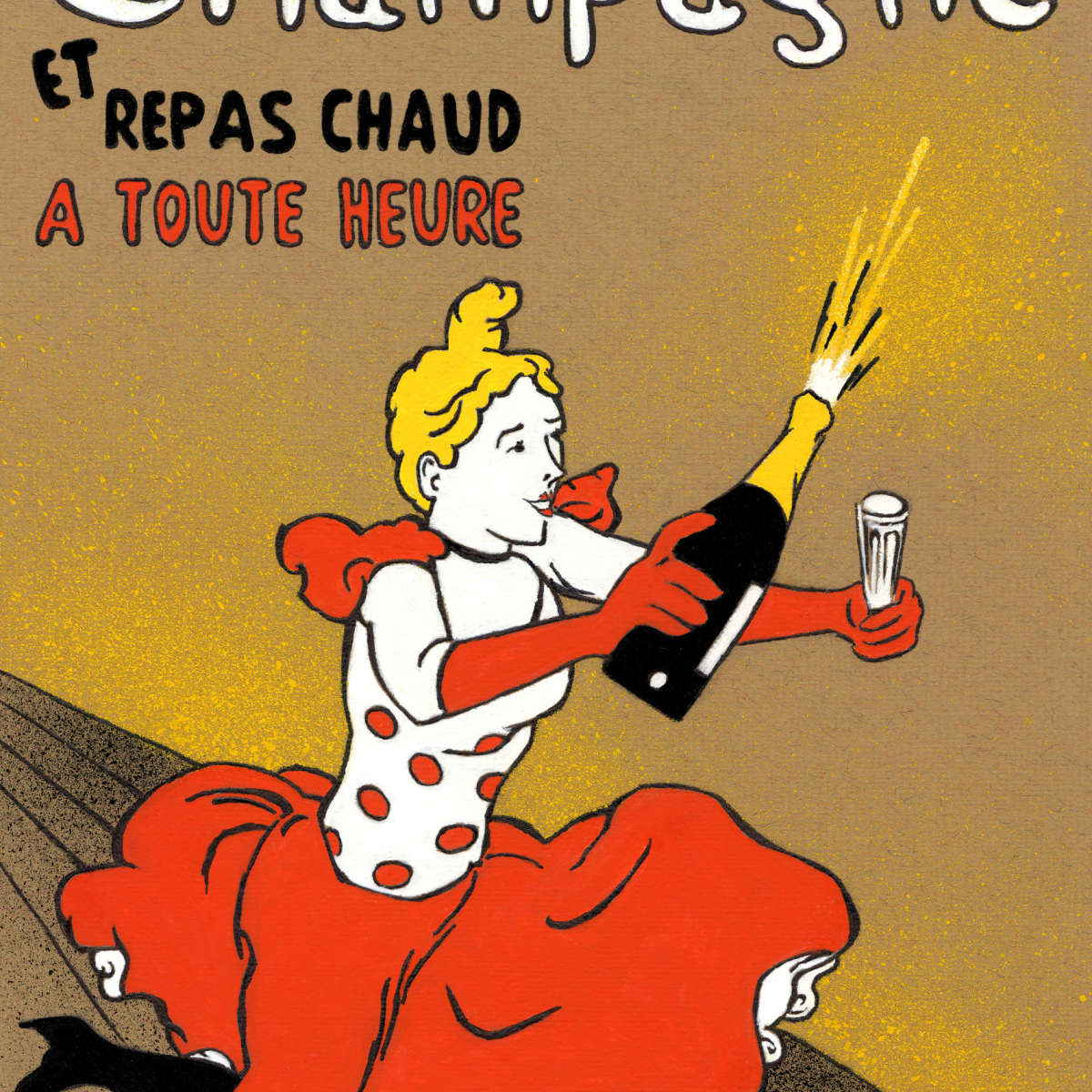 Frendorf | Hommage an Lautrec Wandkunst