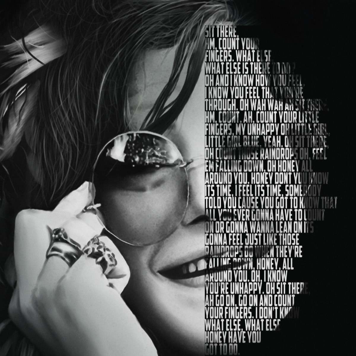 Frendorf | Little Girl Blue - Janis Joplin Wandkunst