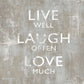 Frendorf | Live Well I Wandkunst