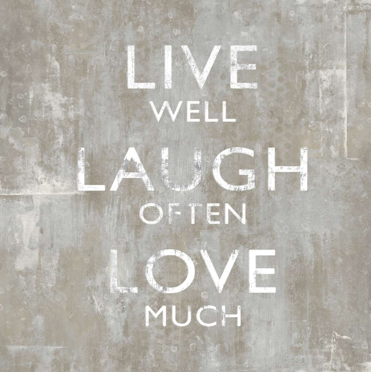Frendorf | Live Well I Wandkunst