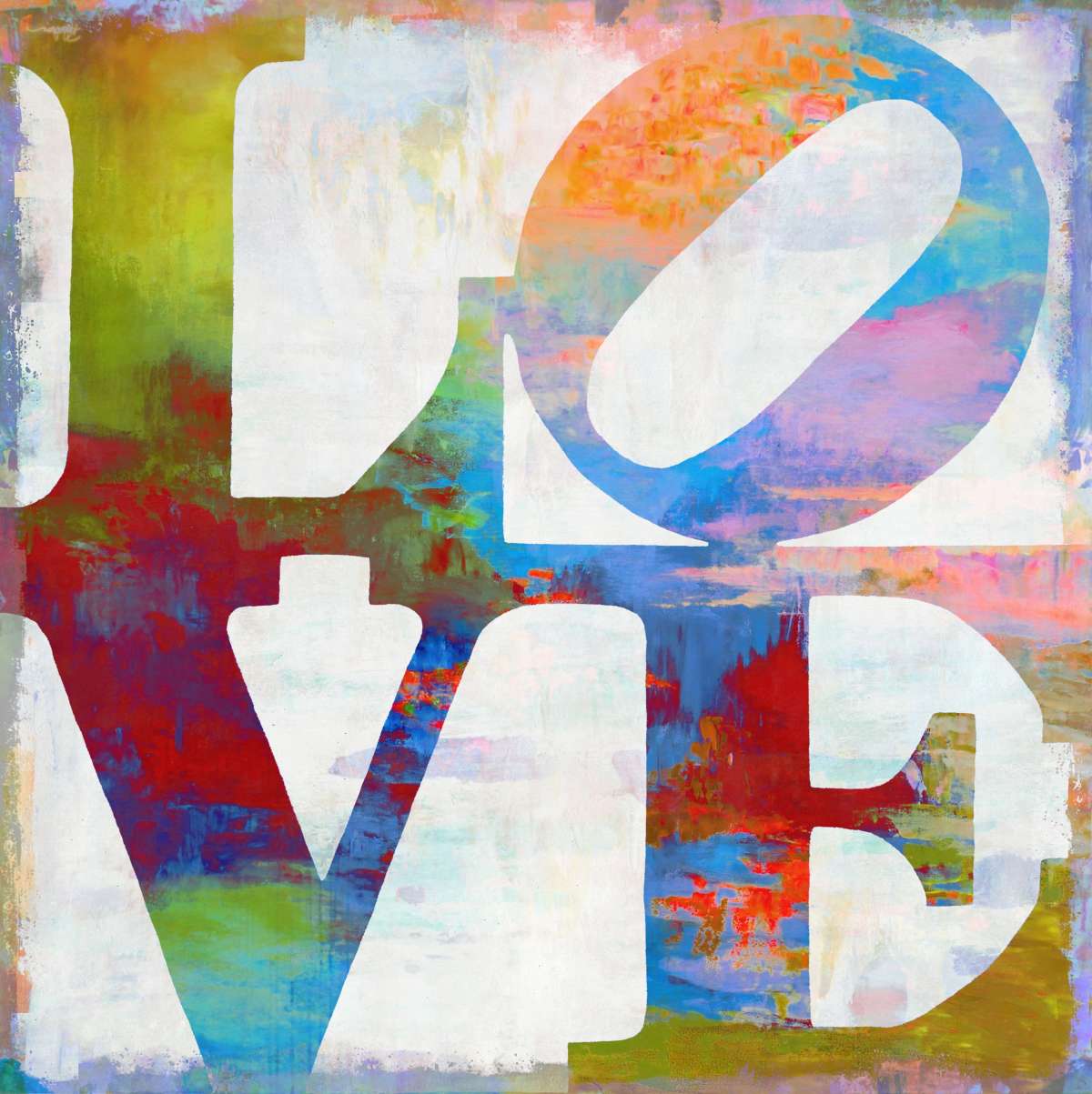 Frendorf | Liebe In Farbe III Wandkunst
