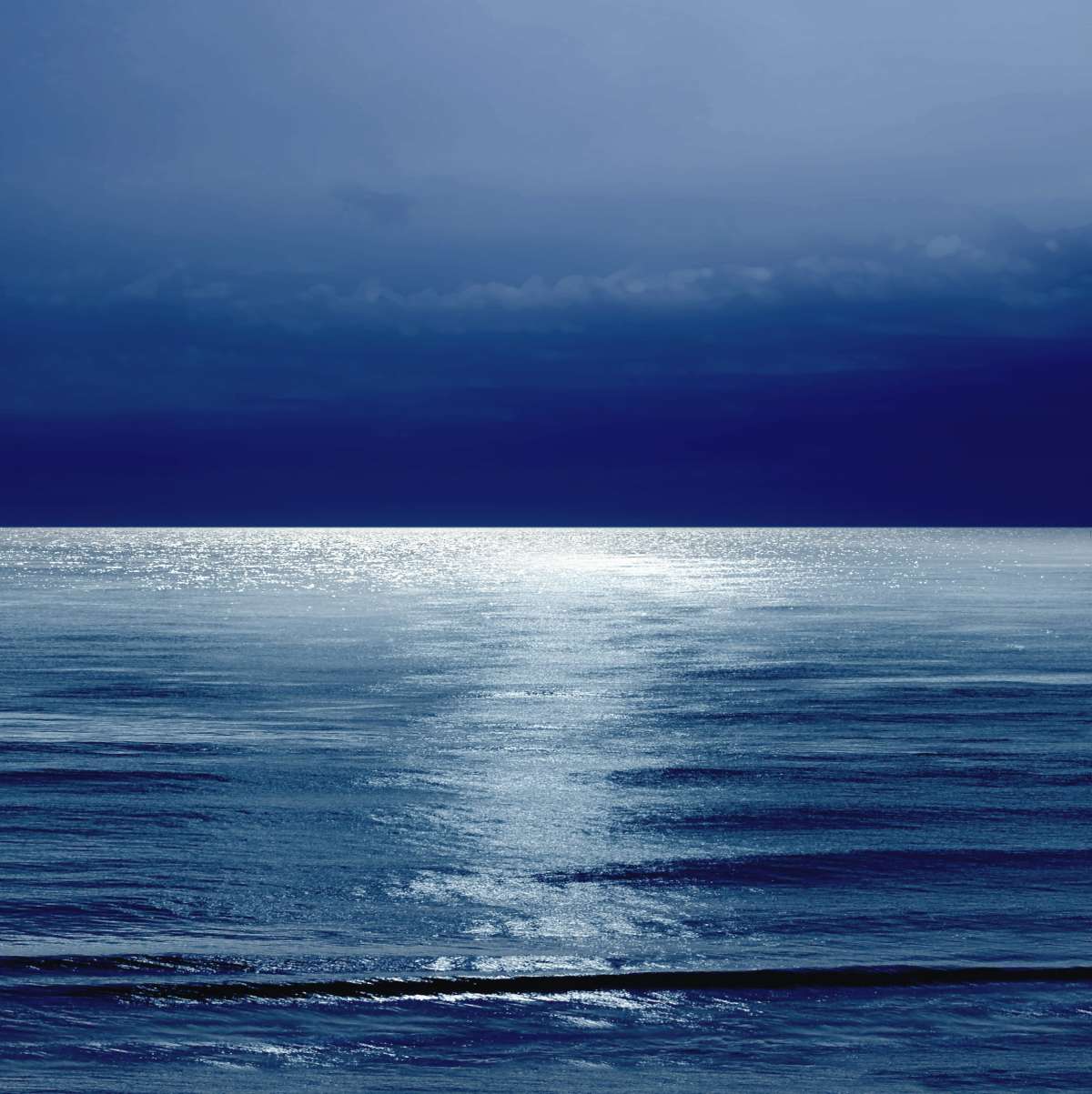 Frendorf | Moonlit Ocean Blue II Wandkunst