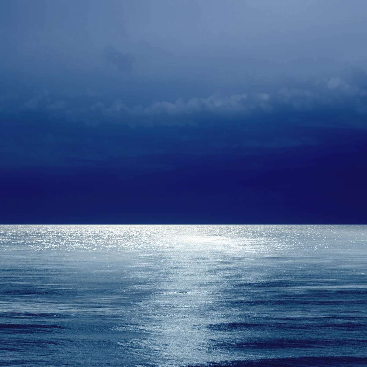Frendorf | Moonlit Ocean Blue III Wandkunst