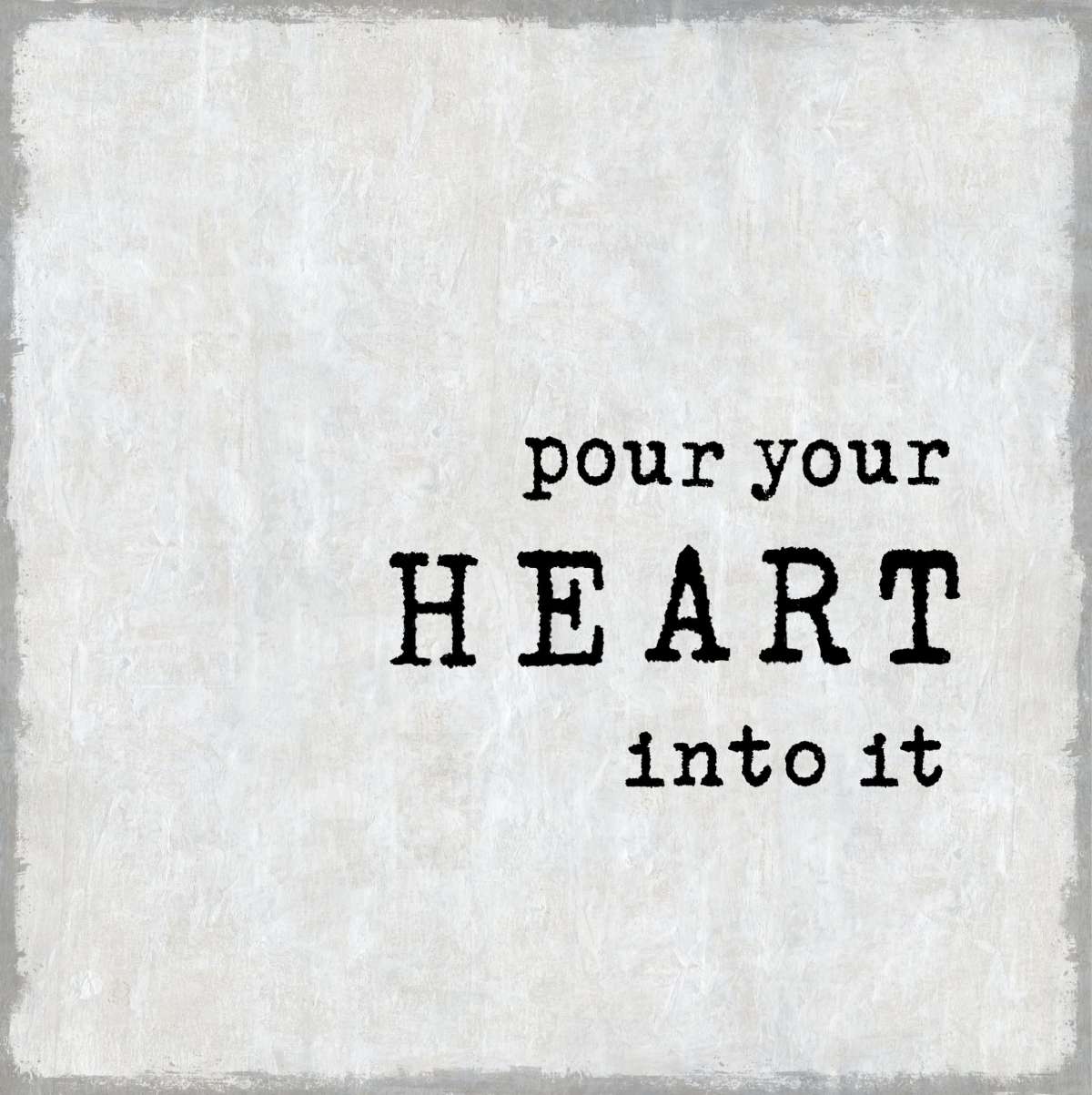 Frendorf | Pour Your Heart Wandkunst