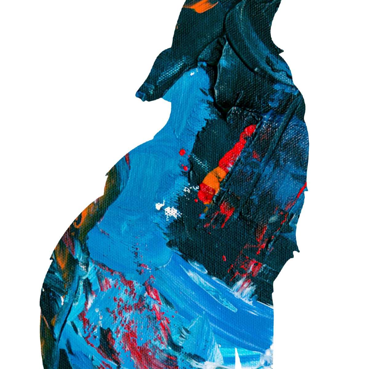 Frendorf | Die Wolf heult nachts Wandkunst