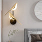 Frendorf | BirdLight Moderne LED Wandleuchte | Vogel Design Wandlampe | Einzigartiges Dekorlicht für Zuhause