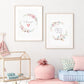 Loving Koala Mutter & Baby Girlande - Leinwand Wandkunst Druck